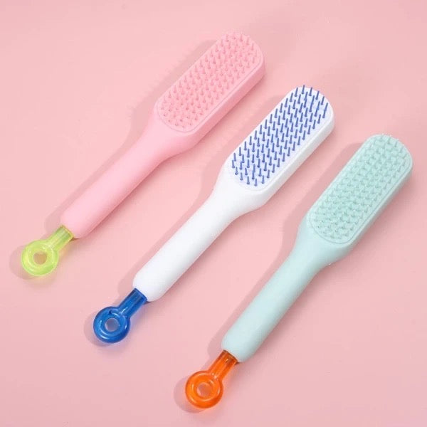 Self Cleaning Hair Brush, Anti-Static Hair Comb Magic Hair Brush, Anti Static Comb Self Cleaning Hair Brush, Anti-Static Hair Comb Magic Hair Brush, Anti Static Comb
